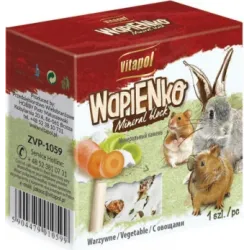 MINERAL BLOCK vegetable for rodents and rabbit 1pc 40g - Vitapol минеральный блок с овощами для грызунов