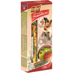 STANDARD Smakers apple for rodents and rabbit 2pcs 90g - Vitapol nūjiņas ar āboliem grauzējiem