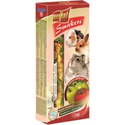 STANDARD Smakers apple for rodents and rabbit 2pcs 90g - Vitapol nūjiņas ar āboliem grauzējiem