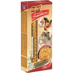 STANDARD Smakers honey for rodents and rabbit 2pcs 90g - Vitapol nūjiņas ar medu grauzējiem
