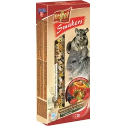 STANDARD Smakers fruits and nut for chinchilla 2pcs 90g - Vitapol палочки с фруктами и орехами для шиншилл