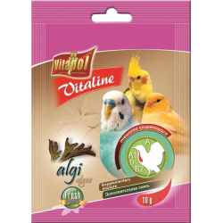 Vitapol VITALINE papildbarība ar aļģēm putniem 10g