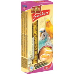STANDARD Smakers egg for budgie 2pcs 80g - Vitapol nūjiņas ar olu viļņainajiem papagaiļiem