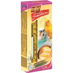 STANDARD Smakers egg for budgie 2pcs 80g - Vitapol nūjiņas ar olu viļņainajiem papagaiļiem