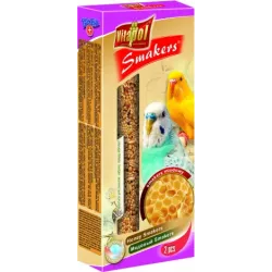 STANDARD Smakers honey for budgie 2pcs 90g - Vitapol nūjiņas ar medu viļņainajiem papagaiļiem.