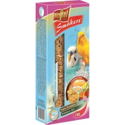 STANDARD Smakers 3 in 1 ,egg-honey-fruit, for budgie 3pcs 130g - Vitapol палочки с медом- яйцом- фруктами 3 в 1 для волнистых