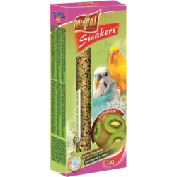 STANDARD Smakers kiwi for budgie 2pcs 90g - Vitapol nūjiņas ar kivi viļņainajiem papagaiļiem.