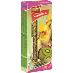 STANDARD Smakers kiwi for cockatiel 2pcs 90g - Vitapol nūjiņas ar kivi vidējiem papagaiļiem.