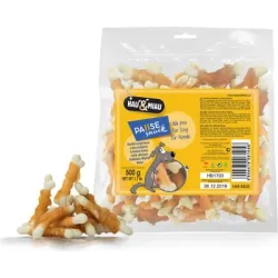 HAU&MIAU calcium bones with chicken 500g - Kalcija Kauli ar vistu