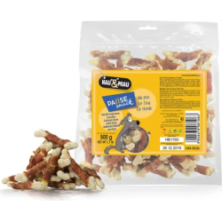 HAU&MIAU calcium bones with duck 500g - Kalcija Kauli ar pīli