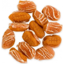 HAU & MIAU nigiri sushi salmon with chicken 500g - Papildbarība pieaugušiem suņiem, suši ar lasi un vistas gaļu