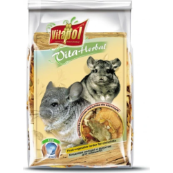 Vitapol VITA HERBAL augļu un darzeņu papildbarība šīnšilām 100 g