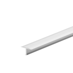 Savienojuma profils T 13mm, 1m, sudraba