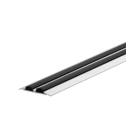 Noseglīste 45mm ar gumijām, 1m, sudrabs