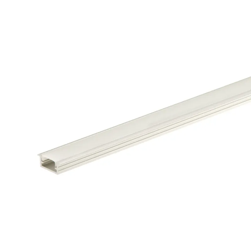 Profils iebūvējams ALU LED virtenei + uzlika, 18x7mm, 1m