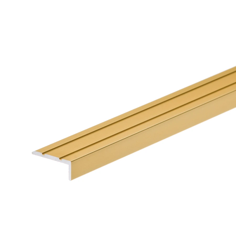 Pašlīmējošais stūra profils 25x10mm, 1m, zelts