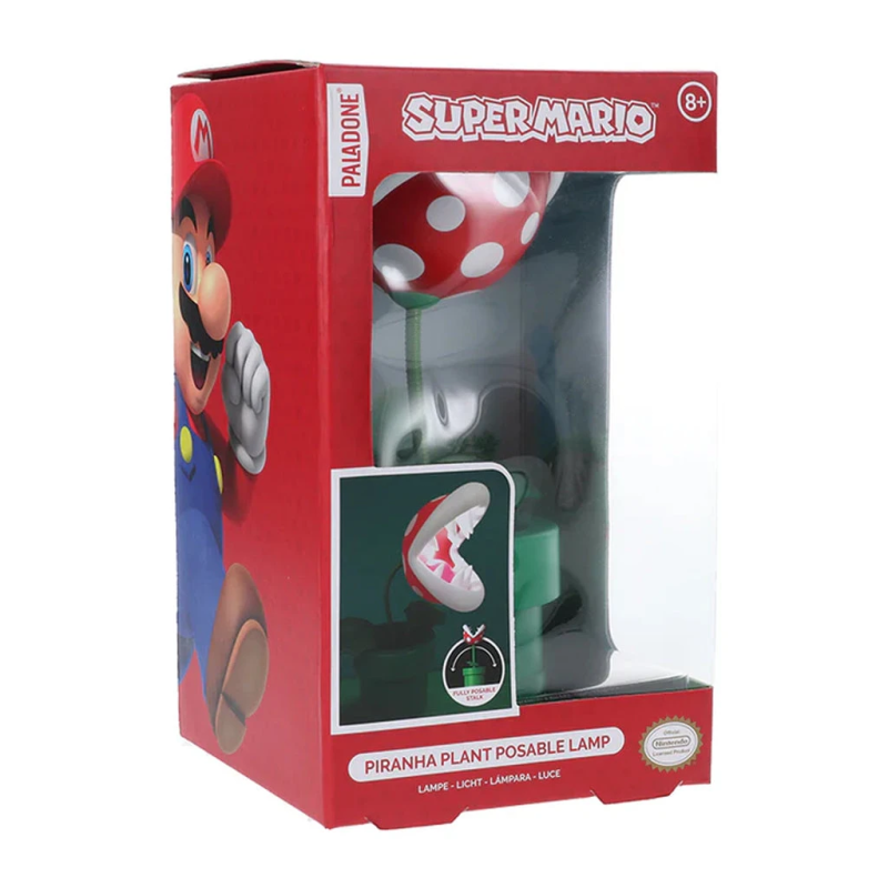 Paladone Super Mario Piranha Plant Posable Lamp