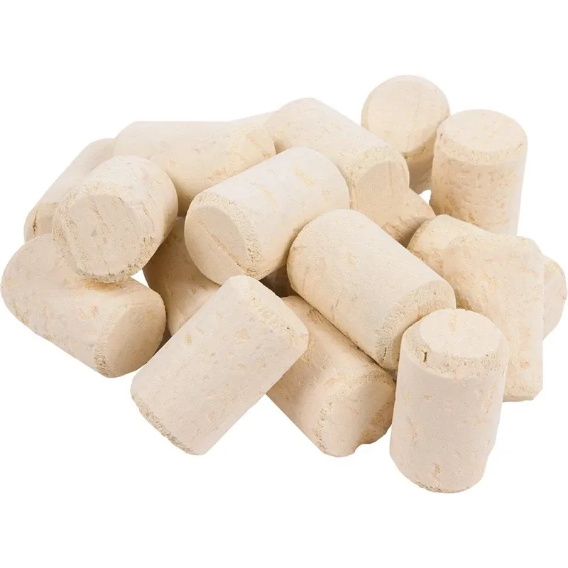 Pudeles korķis Biowin F18572-650120, 24 mm, gaiši brūna, 20 gab.