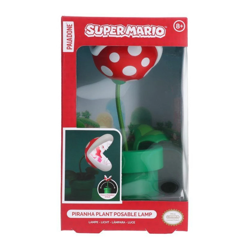 Paladone Super Mario Piranha Plant Posable Lamp