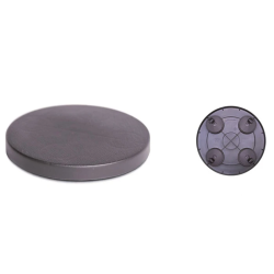 Paplāte plastm.ar riteņiem d30cm