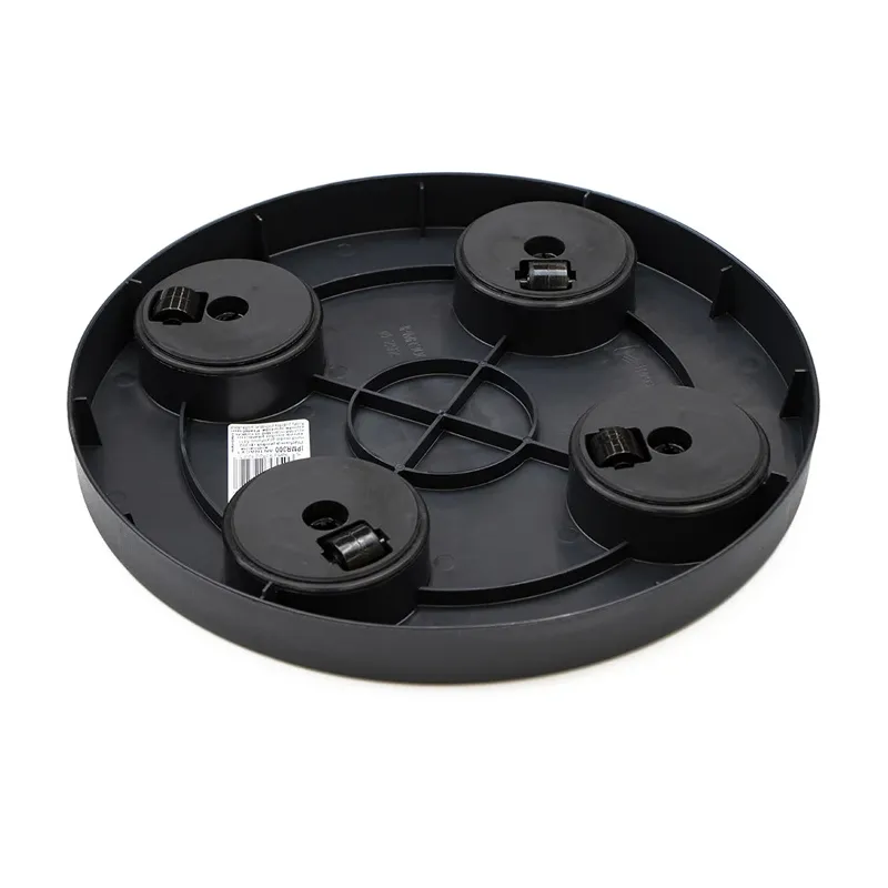 Puķpoda paliktnis uz riteņiem Prosperplast IPMR400, pelēka krās., 40 cm