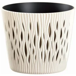 Puķu pods Sandy Round 22x26cm, g.dzeltens