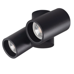 Lampa piestipr.blurro 2xgu10 co melna
