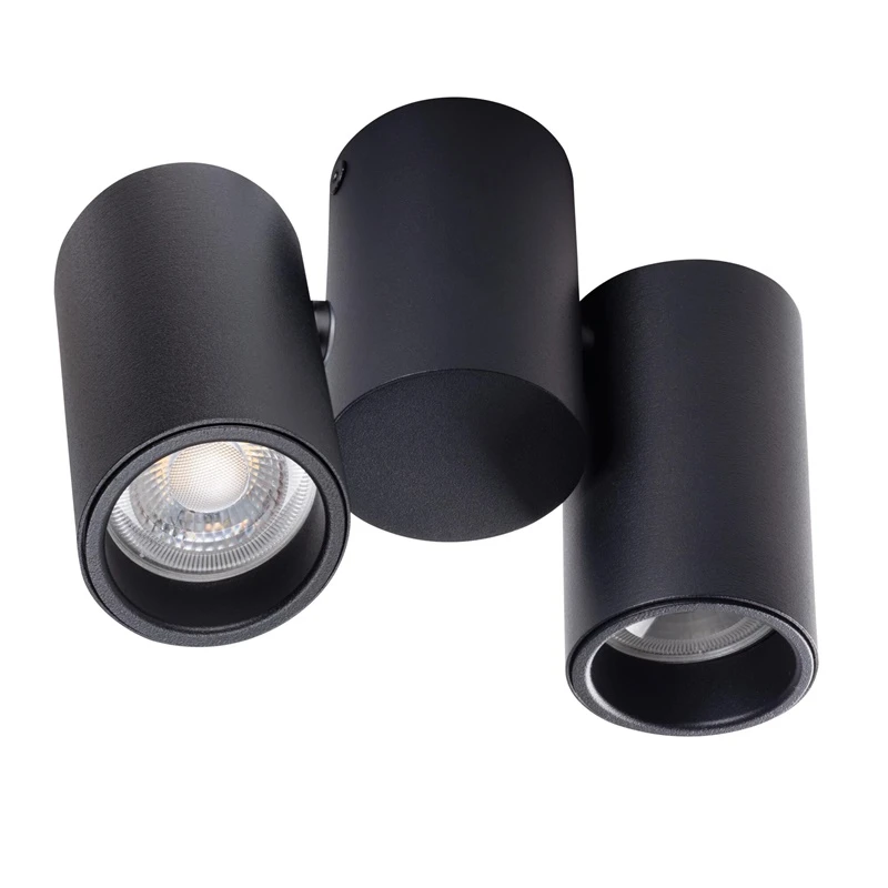 Lampa piestipr.blurro 2xgu10 co melna