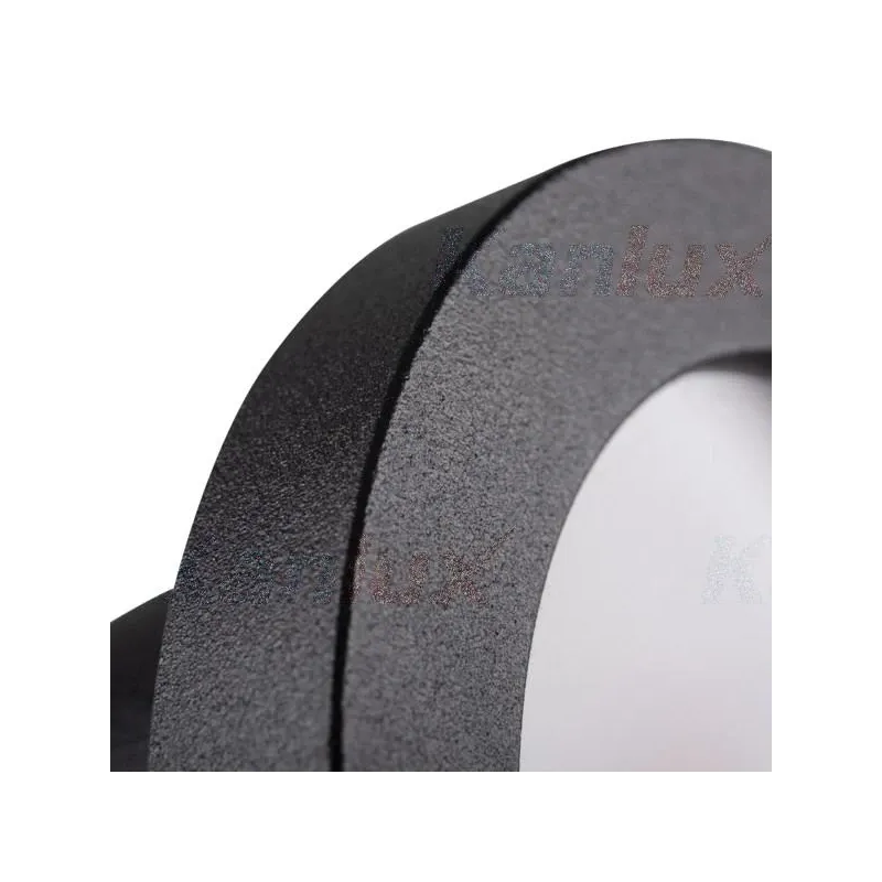 Lampa griesti Kanlux Flini DSO-B, GU10, melna krās.