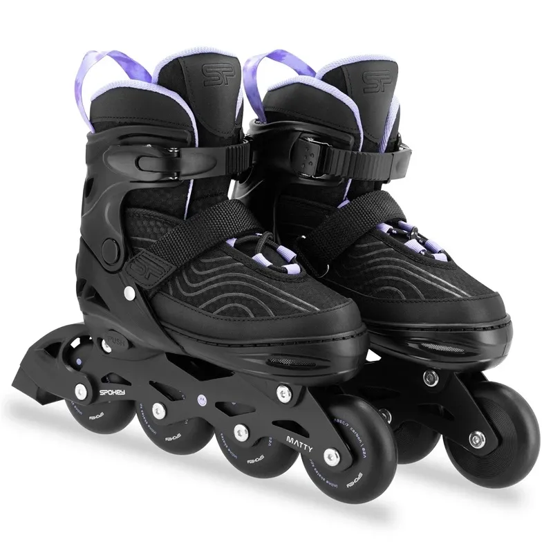 Skrituļslidas Spokey 943452, melna-violeta, 39-42