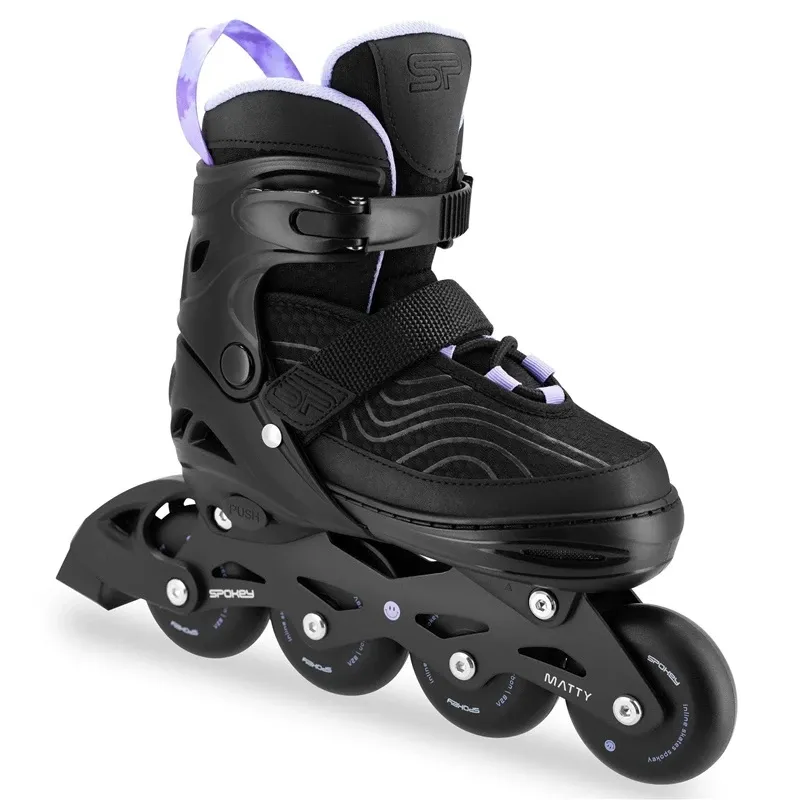 Skrituļslidas Spokey 943452, melna-violeta, 39-42