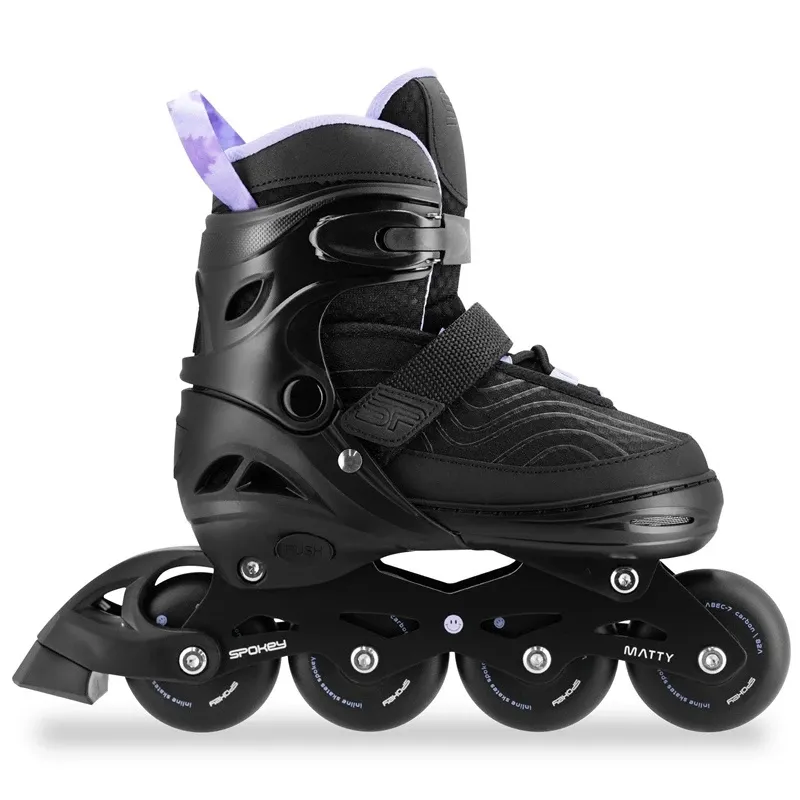 Skrituļslidas Spokey 943452, melna-violeta, 39-42