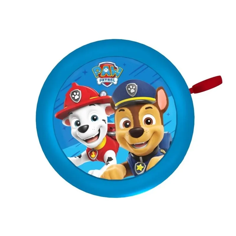 Velosipēda zvans Paw Patrol, plastmasa-metāls, zila krās.