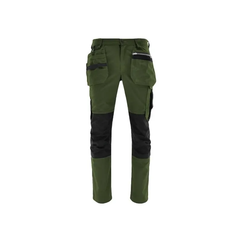 Darba bikses Sara Workwear Comfort, zaļa, M izmērs