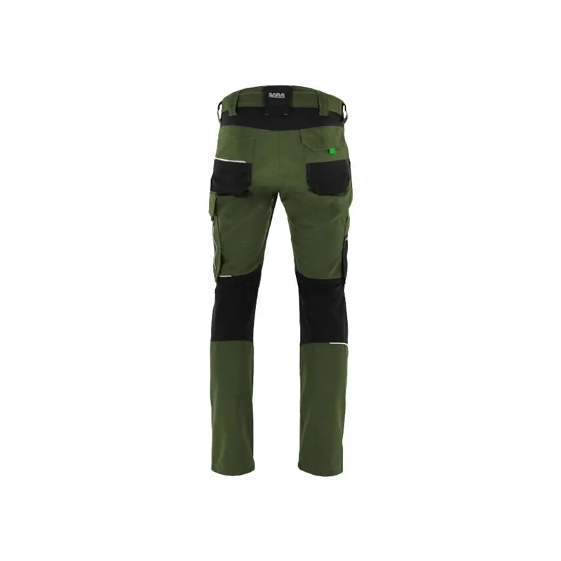 Рабочие брюки Sara Workwear Comfort, зеленый, M размер