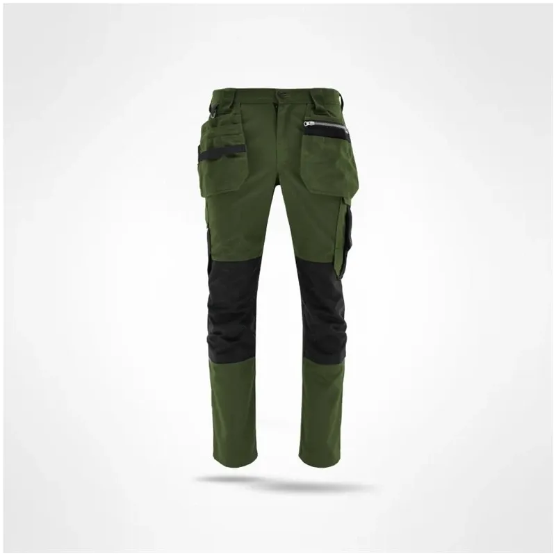 Рабочие брюки Sara Workwear Comfort, зеленый, M размер