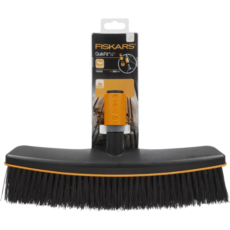 Lauko šepetys Fiskars QuikFit 135533. 38 cm