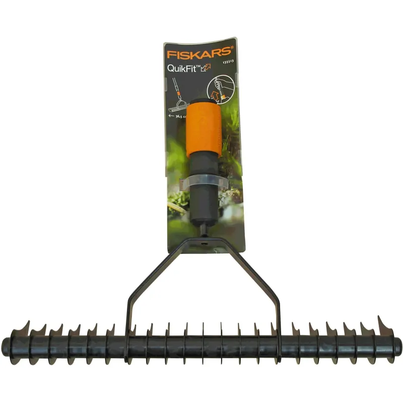 Grābeklis vēdekļa Fiskars Quick Fit 1000655, bez kāta, 360 mm