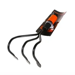 Коготьковый культиватор Fiskars Quick Fit Cultivator 1000680, cталь, 39.5 см