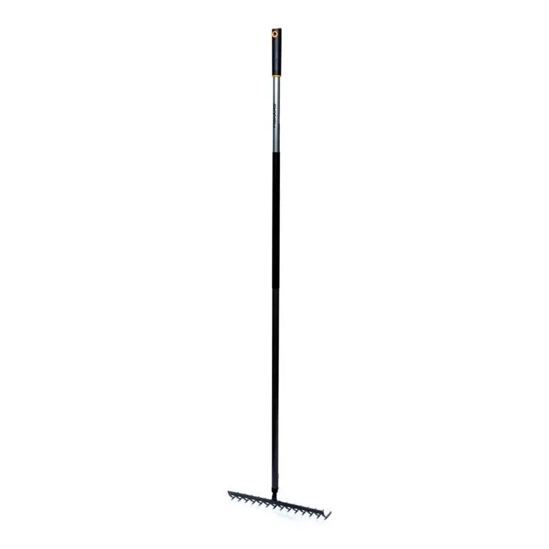 Grėblys su aliuminiu kotu Fiskars 135510-1000652. 153 cm