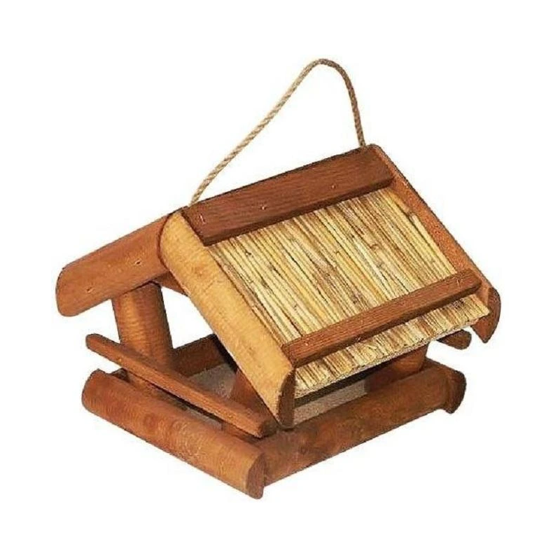 Putnu barotava ar salmu jumtu