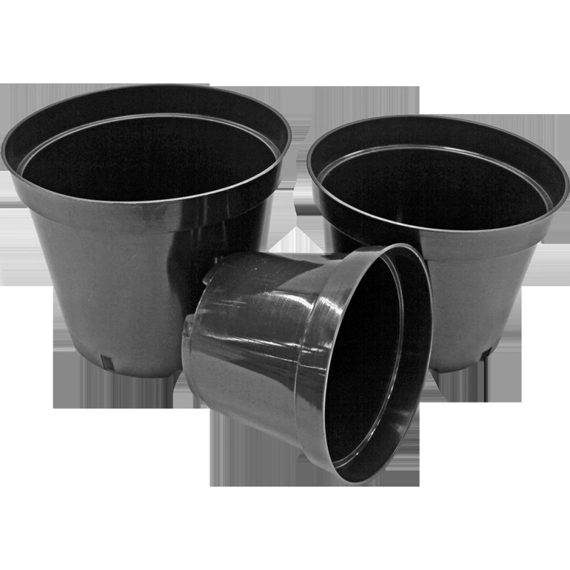 Puķu pods melns MCI 21 4L