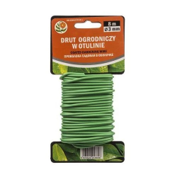 Dārza stieple ar PVC pārklājumu 8m