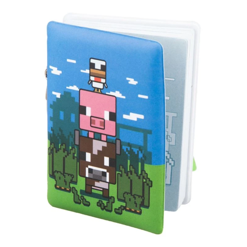 Paladone Minecraft Mini Puffy Notepad Keyring