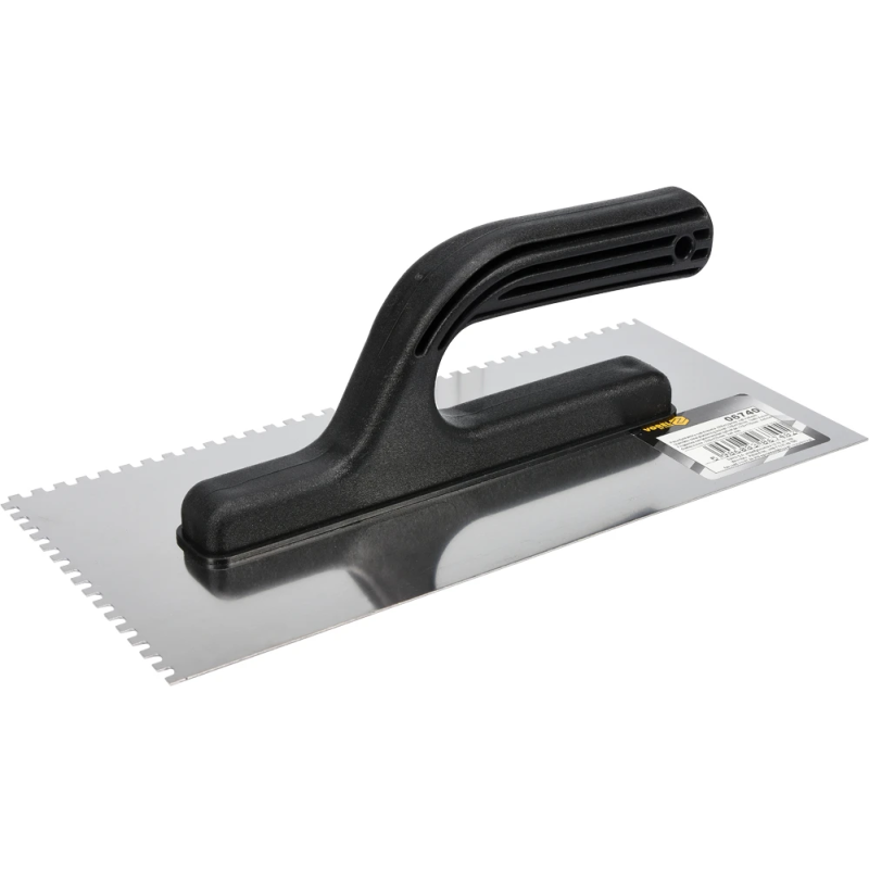 Rīvdēlis līmei, zobi 4x4, 270x125mm, nerūsējošs