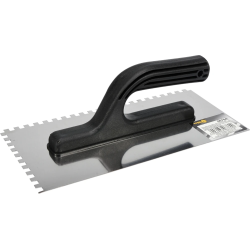 Rīvdēlis līmei, zobi 6x6, 270x125mm, nerūsējošs