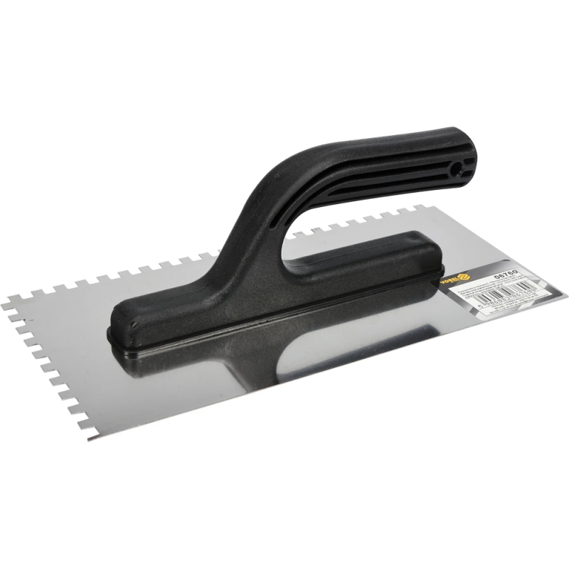 Rīvdēlis līmei, zobi 6x6, 270x125mm, nerūsējošs