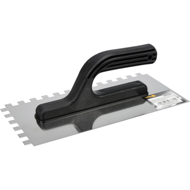 Rīvdēlis līmei, zobi 10x10, 270x125mm, nerūsējošs