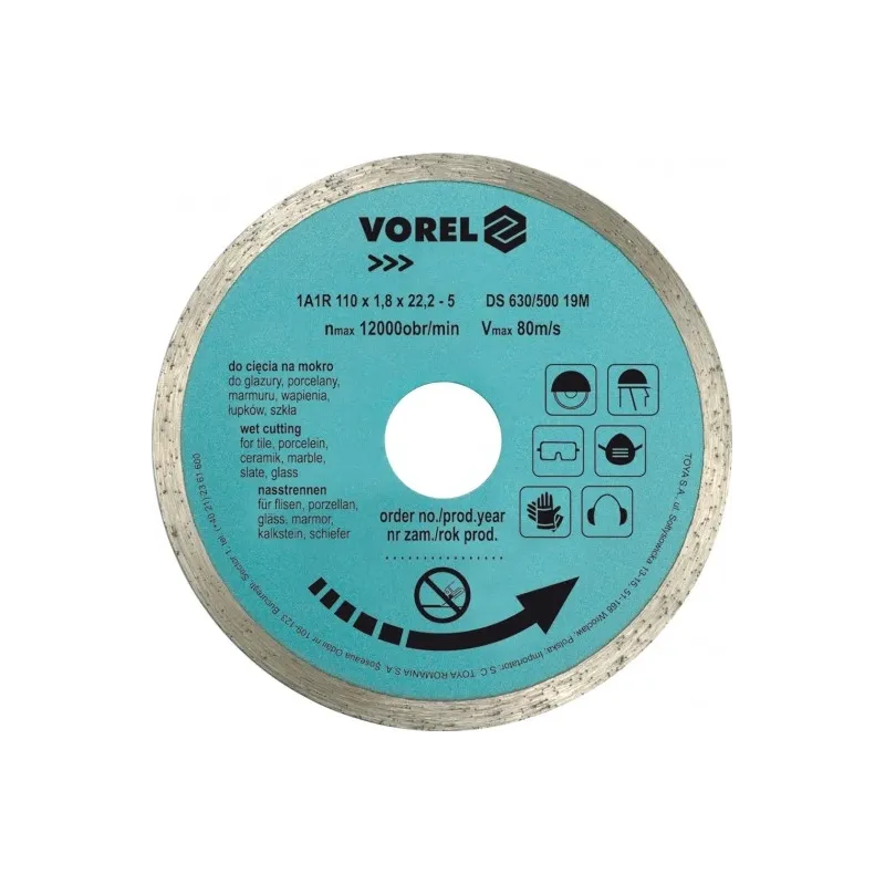 Dimanta disks flīzēm 125mm