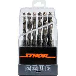 HSS Urbju komplekts metālam 1-10mm,19gb.
